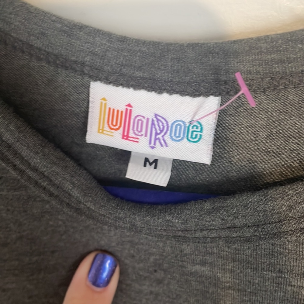 Lularoe Vintage Floral Randy - Picture 2 of 3